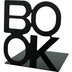 Mayland Bogstøtte 12,5 x 14 cm, 2-pak, sort