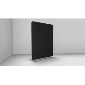 Abstracta softline skærmvæg Mørk grå B100xH136 cm