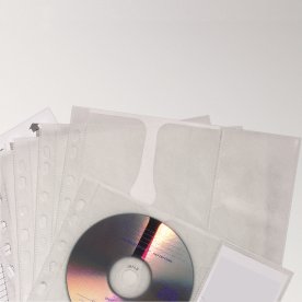 Durable CD-lomme | A4 | 5 stk.