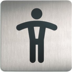 Durable Skilt | Firkantet | Herre toilet