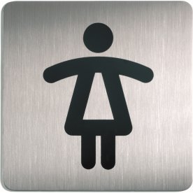 Durable Skilt | Firkantet | Dame toilet