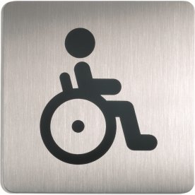Durable Skilt | Firkantet | Handicap toilet