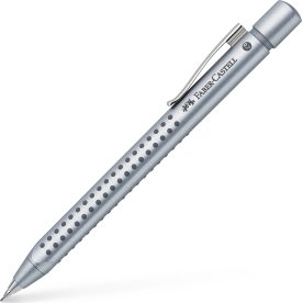 Faber-Castell Grip Stiftblyant | 0,7 mm | Sølv