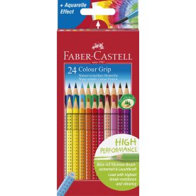 Faber-Castell Grip Farveblyanter | 24 farver