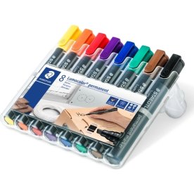 Staedtler 350 Permanent Marker | 8 farver