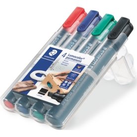 Staedtler 350 Permanent Marker | 4 farver