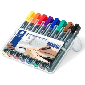 Staedtler 352 Permanent Marker | 8 farver