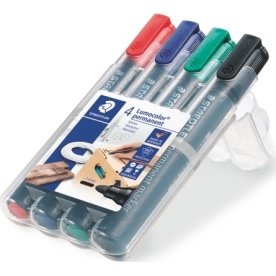 Staedtler 352 Permanent Marker | 4 farver