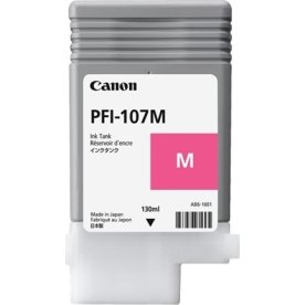 Canon PFI-107 blækpatron, rød, 130 ml.
