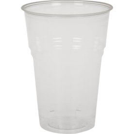 Plastikglas, PLA, Klar, 40 cl