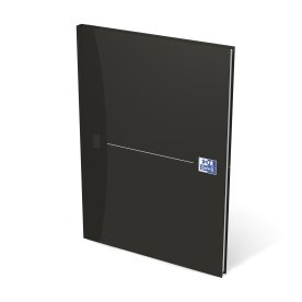 Oxford Smart Black Notesbog A4 | Kvadreret