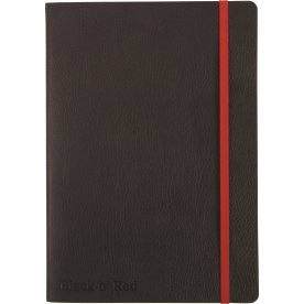 Oxford Black n'Red Soft Notesbog | A5 | Linjeret