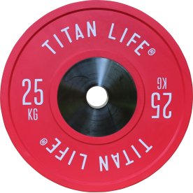TITAN LIFE Elite bumper plate, 25 kg