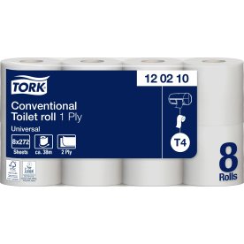 Tork T4 Universal toiletpapir, 2-lags, 64 ruller