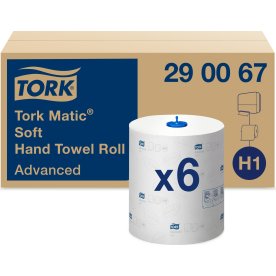 Tork H1 Advanced Håndklædeark, 6 ruller 