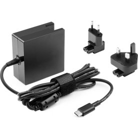 MicroBattery USB-C strømadapter, sort, 45W