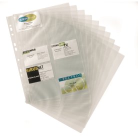 Durable Visifix Visitkortlommer | A4 | 10 stk.