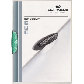 Durable Swingclip Klemmappe | A4 | Grøn