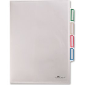 Durable Chartek | A4 | 3-delt | 5 stk.
