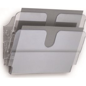 Durable FP Brochureholder | 2 | A4 tværf. | Klar