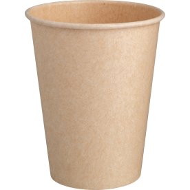 Kompost. Hot Cup , enkelt sukkerrør, PLA, 210 ml