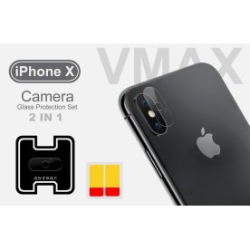 VMax 2.5D kamerabeskyttelse til iPhone X/Xs/Xs Max