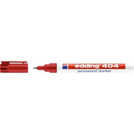 Edding 404 Permanent Marker | Rød
