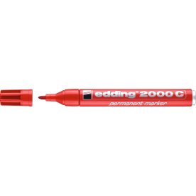 Edding 2000C Permanent Marker | Rød
