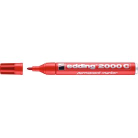 Edding 2000C Permanent marker, rød
