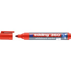 Edding 360 whiteboard marker, rød