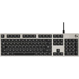 Logitech G413 Gaming Tastatur, Silver (Nordisk)