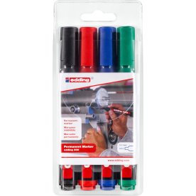 Edding 300 Permanent Marker | 4 farver