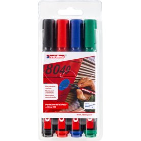Edding 330 Permanent Marker | 4 farver