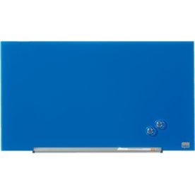 Nobo Glastavle Impression Pro 31" blå