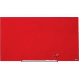 Nobo Glastavle Impression Pro 45" rød