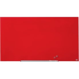 Nobo Glastavle Impression Pro 57" rød