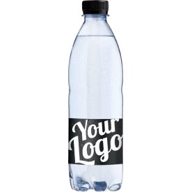 Logo vand med eget design 0,50 ltr. inkl. pant