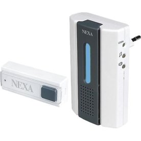 Nexa LML-710 trådløs dørklokke, hvid
