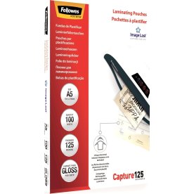 Fellowes Capture 125 mic A5 lamineringslomme gloss