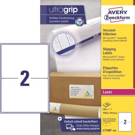 Avery L7168 Etiketter | A5 | 200 stk.