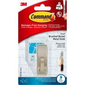 Command Metalkrog, satineret nikkel, lille