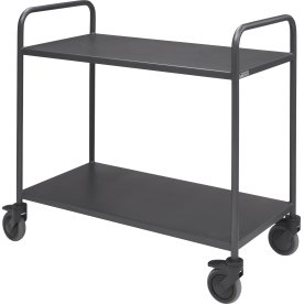 Ravendo rullebord 2 hylder, 100x50x98 cm, 200 kg