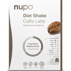 Nupo Diet shake Caffe Latté, 384g