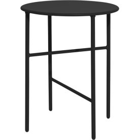 Pesetos bord, Ø40xH50cm, Sort