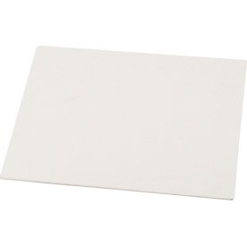 Malerplade A3, 30x42 cm x 3 mm, hvid