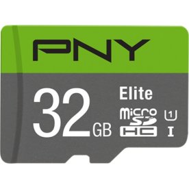 PNY MicroSDHC Elite 32GB Class 10 m/adapter