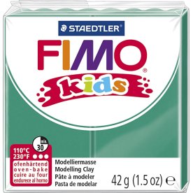 Fimo Kids Ler, 42 g, grøn