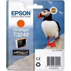 Epson T3249 blækpatron, orange, 14 ml