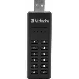 Verbatim USB-nøgle 128 GB, sort