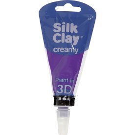 Silk Clay Creamy Modellervoks, 35 ml, lilla